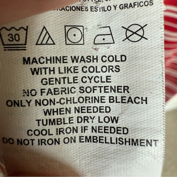 Men's Arizona Cardinals Striped Polo Shirt Red XL Short Sleeve NFL Apparel - Picture 5 of 6